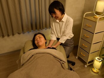マイエリー(myelly)の写真/【メンズも歓迎◎】落ち着いた雰囲気の完全個室の店内で全身の疲れを解消◎自律神経の乱れを整えます♪