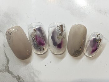 ラリュールネイル(L'Allure nail)/ニュアンスネイル¥8200