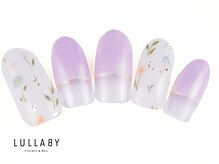 ララバイ 三軒茶屋店(LULLABY)/大人ホワイト春ネイル