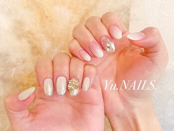 ユーネイルズ 恵比寿(Yu.NAILS.)/バタフライネイル◎韓国ネイル