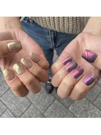 オーロラネイル