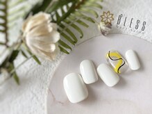 ネイルアンドアイラッシュサロン ブレス 長町南駅店(BLESS)/個性派曲線アート