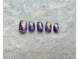 ニュアンスネイル☆ネイビー