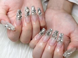 ★キラキラストーンネイル★