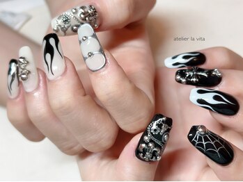 アトリエ ラビータ(atelier la vita)/スカルプ・モノクロアート