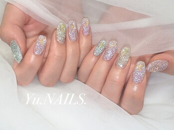 ユーネイルズ 恵比寿(Yu.NAILS.)/クリアうるんちゅるんフラッシュ
