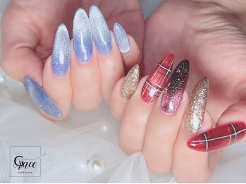 ネイルサロン グレイス(Grace)の写真/淵野辺駅前の口コミ500件越え高評価店★新色や最旬トレンドデザインも豊富に更新！画像持ち込みもOK♪