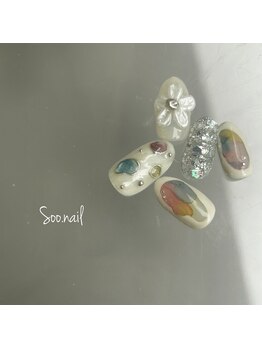 ソーネイル(Soo.nail)/4月定額ネイルトレンドデザイン