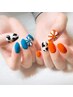 【HAND】アートやり放題(画像持ち込みOK/アート6本まで)mini 90分:¥9700