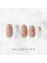 ネイルステーション ルミネ立川店(NAIL STATION)/シンプルネイル／パラジェル