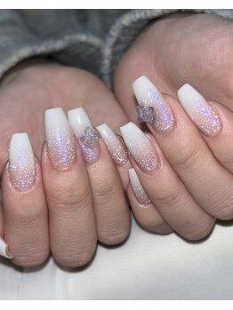 ホランイネイル(HORANGI NAIL)/フリーアートM＋長さ出し