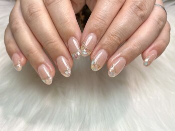 シェルフレンチネイル