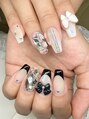 バービーフェイス 恵比寿(Barbie Face)&nbsp;韓国ネイルキラキラ長さ出し