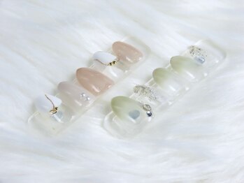 トランク ネイル(trunc nail)の写真/【ハンドつけ放題¥7950～】こだわり派女性の方必見!!“こうしたい”を叶えてあなただけの特別ネイルに♪