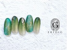 エアフォルクギンザ 横浜店(ERFOLG GINZA)/グリーングラデーション