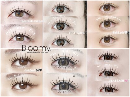 Bloomy.【ブルーミィ】まつげパーマ/マツエク/LED/パリジェンヌ/バインドロック/眉毛の写真