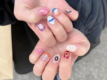 ア―ジュポシェフリル 天神西通り店(age poche Frill)/ニュアンスネイル