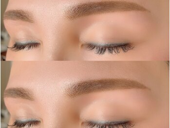 Komorebiの写真/『まつげパーマ×アイブロウwax』で理想の目元を一度に☆毎日のメイクの時短にも◎眉毛は仕上げメイク込み