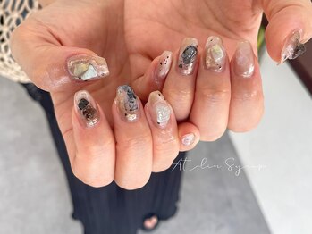 アトリエシロップネイル(Atelier Syrup nail)/たっぷりデザインコース¥7000