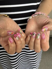 ピンク定額デザイン