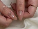 シンプルネイル:mikako