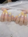 シンプルデザイン定額ネイル♪