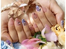 ティールーム(THI-ROOM)の雰囲気（紫陽花ネイル）