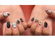 リリールレーブ(LiLy Le Reve)/クリスマスネイル