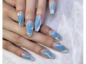 パーミル アイ アンド ネイル クマモト(permille ‰ eye&nail Kumamoto)/海外風デザインネイル