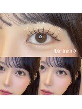 メル バイ ウィリートーキョー(MELL by wellytokyo)/マツエク　フラットラッシュ