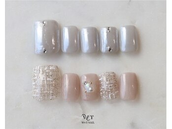 ダブティーネイル(W &T Nail)/R7.05FOOTWTシンプルデザイン