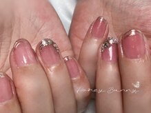 ハニーバニー(HoneyBunny)/ガラスフレンチ風