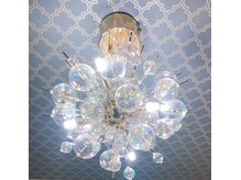 シュシュレ 博多(ShushuLe)/シャボン玉のようなシャンデリア