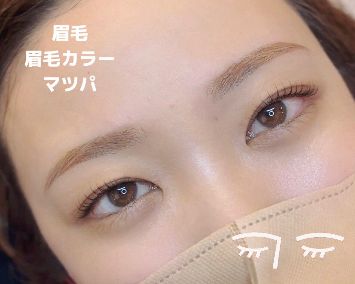 ＊同時施術＊【まつ毛パーマ＋美眉スタイリング＋間引き＋メイク指導】