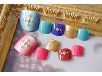 ネイルサロン ブリオン(Nail Salon Bullion)/エスニックグラデネイル