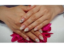 アイリッシュネイル 久屋大通店(Irish Nail)/ブライダルネイル×お花