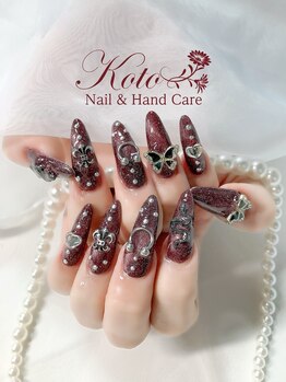 コト(KOTO)/ボルドー/パーツ/マグネット