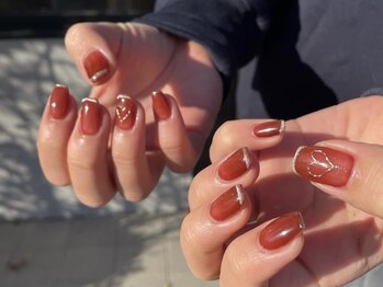 アース コアフュールボーテ 笛吹店(EARTH coiffure beaute)/ハートネイル 7800円