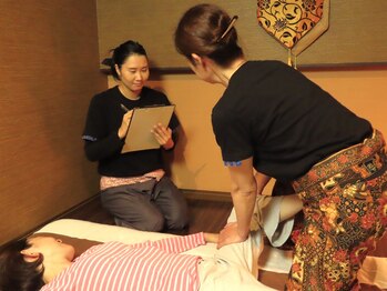 タイ古式リラクゼーション ナムヂャイ 弁天橋店(Namjai)/タイ古式マッサージが学べます