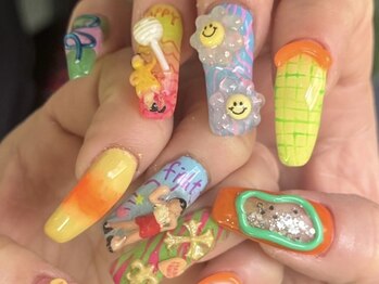 ゆびノさき/カラフルごてごて!