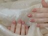 初回オフ無料【オシャレ】うるうる水光ネイルorミラーネイル￥7980→￥6980