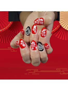 サロン ド ネイル オリーブ/和装・お正月ネイル