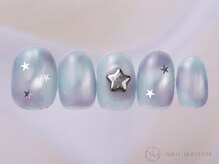 ネイルメゾン 渋谷店(NAIL MAISON)/星もやもや水光マグネット￥6500
