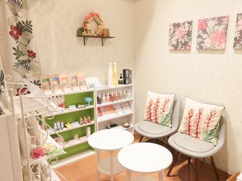 ハワイアンフォレストSpa 京都烏丸御池店/落ち着く受付