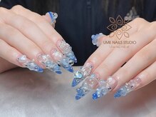 ウメネイルスタジオ(UME NAIL STUDIO)/長さだしやり放題×つけ放題