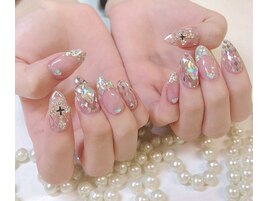 キラキラクリアネイル