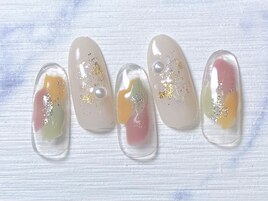 塗りかけニュアンス