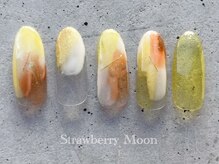 サロンストロベリームーン(Salon Strawberry Moon)/シロップネイル　　￥7980