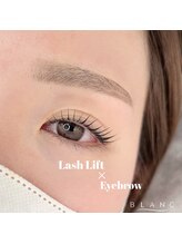 ブラン 磐田店(Blanc)/まつげパーマ×美眉スタイリング