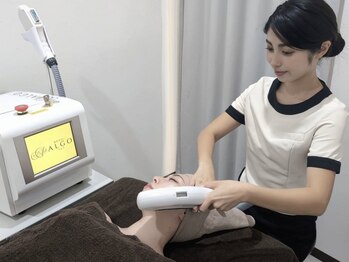アルゴ 熊本光の森店(ALGO)の写真/ぷるぷる美肌を叶えるアルゴ独自の高機能マシンは美肌効果に感動の声多数◎お肌のトーンが上がり透明感UP♪